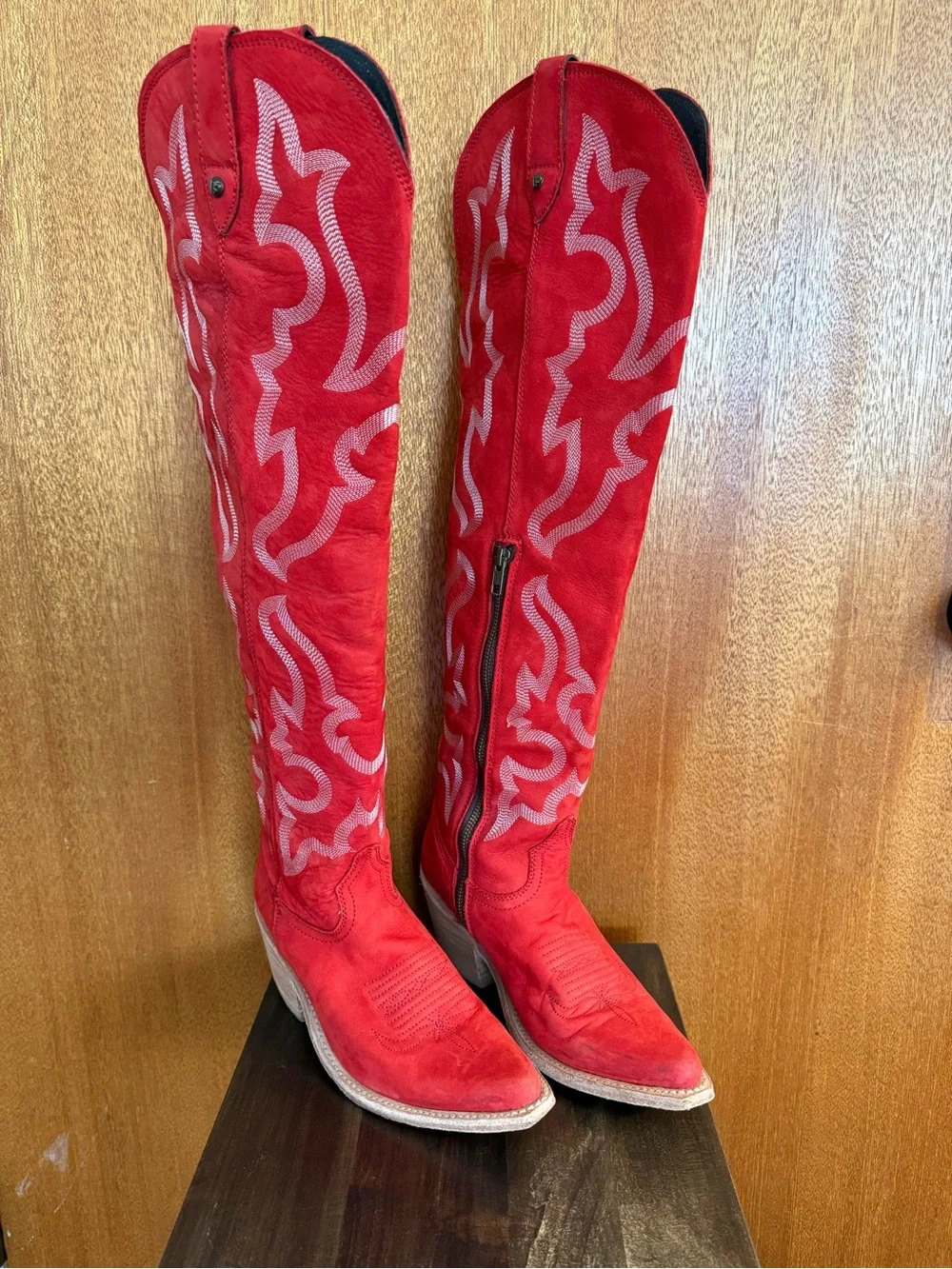 Liberty Black Boots over the Knee Western Boots